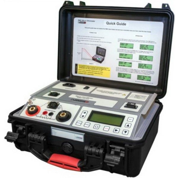 RMO-G Series - DV Power Portable Micro-Ohmmeter with Both Sides Grounded Safety